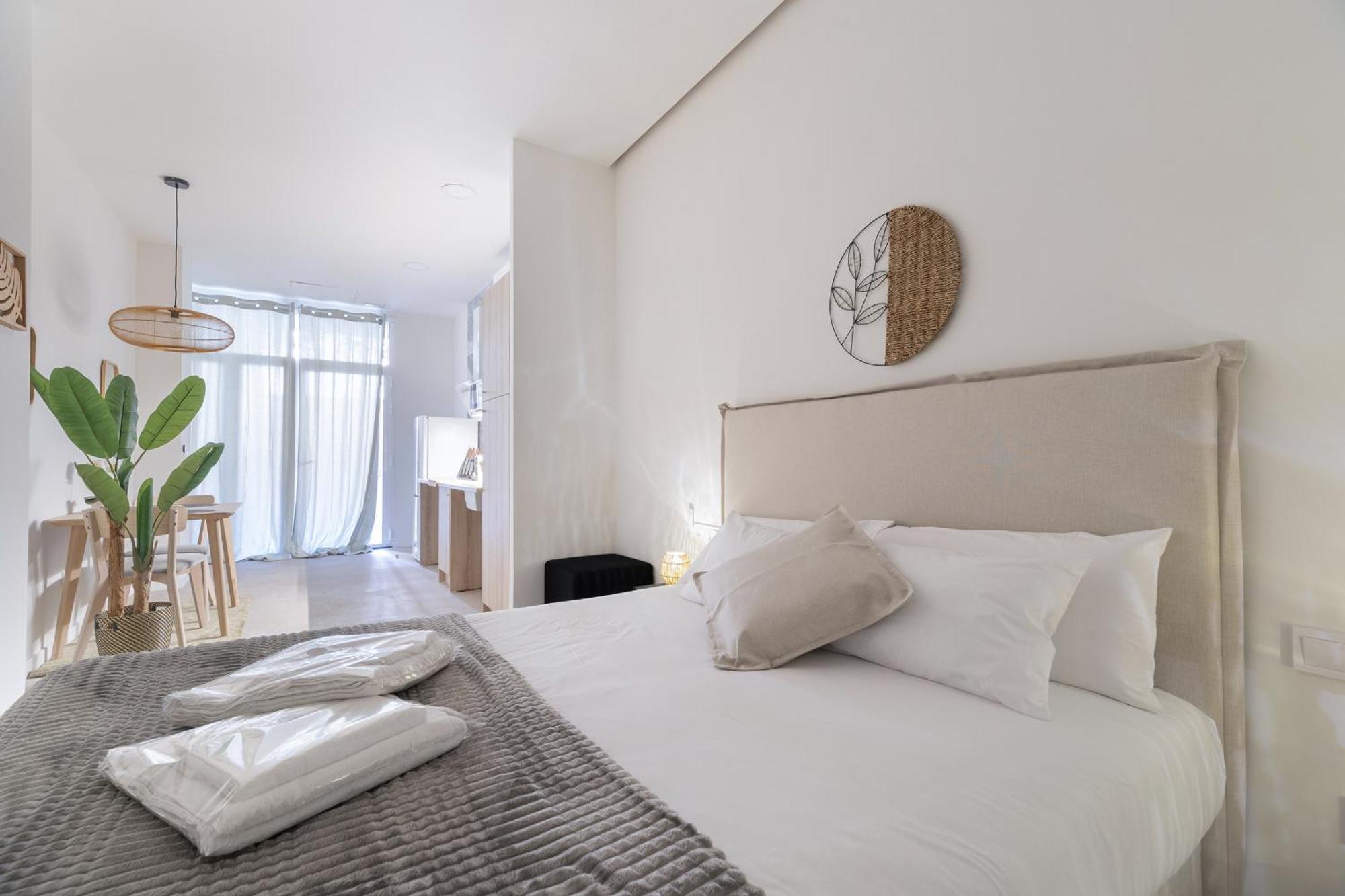 Apartamento Rmz31 Loft - Espacioso Y Acogedor Estudio Con Terraza En Zona Ayora Valencia
