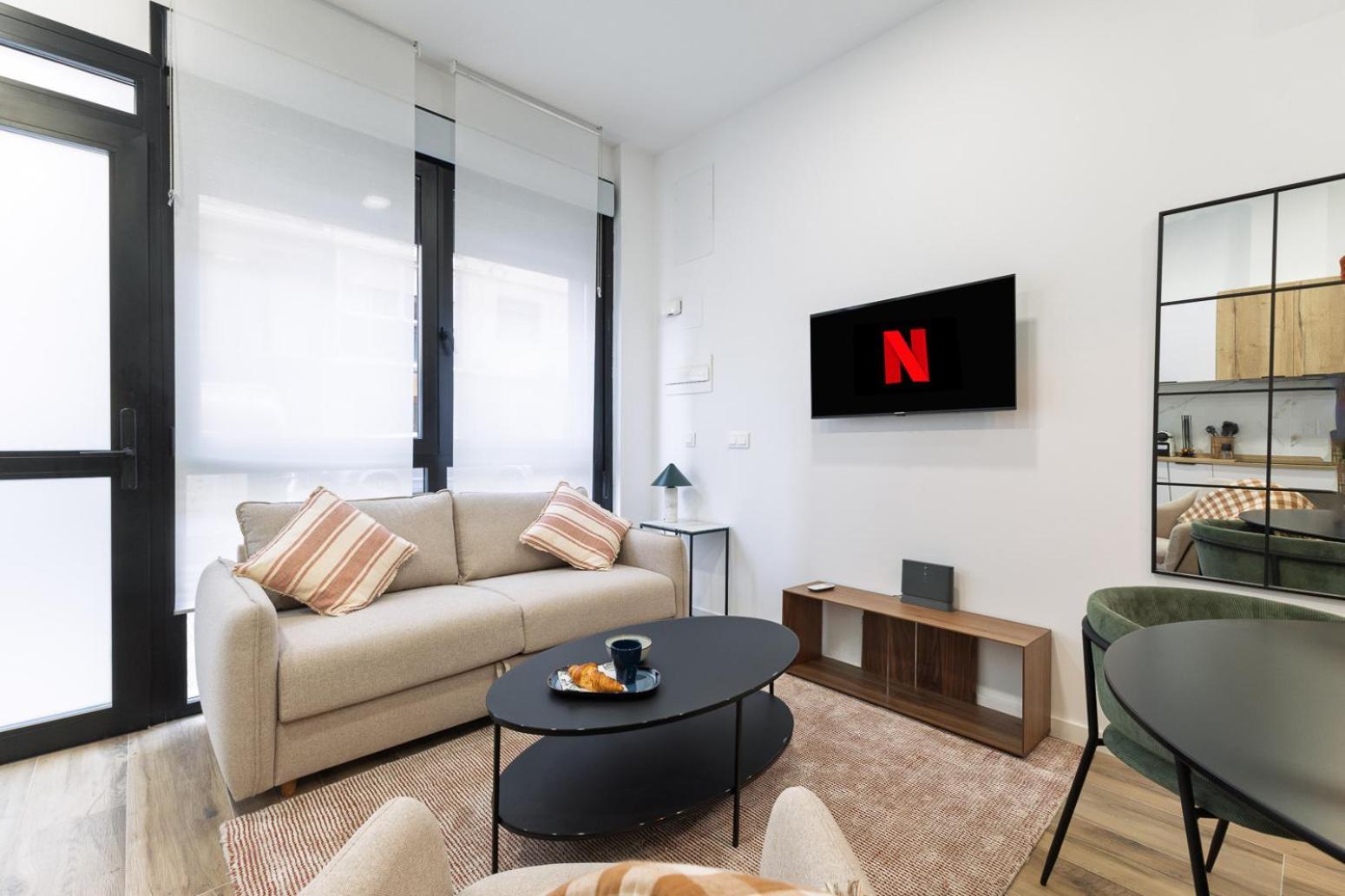Moderno Loft Reformado, Smart Tv, Ac, Beach, 3pax