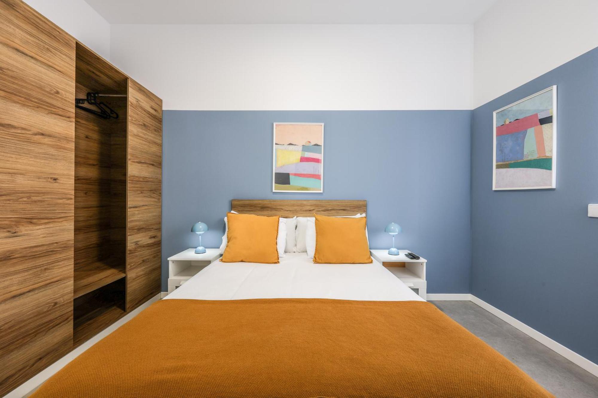 Apartment 2 Hab En Malvarrosa A Metros De La Playa, Con Terraza Y Zonas Comun 3d