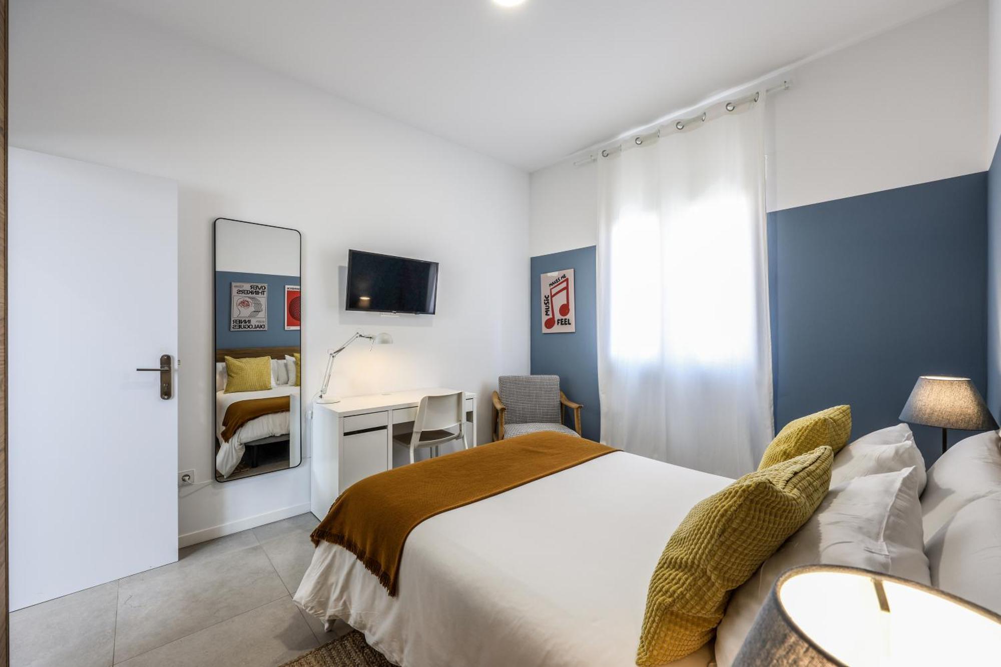 2 Hab En Malvarrosa A Metros De La Playa, Con Terraza Y Zonas Comun 3d Valencia