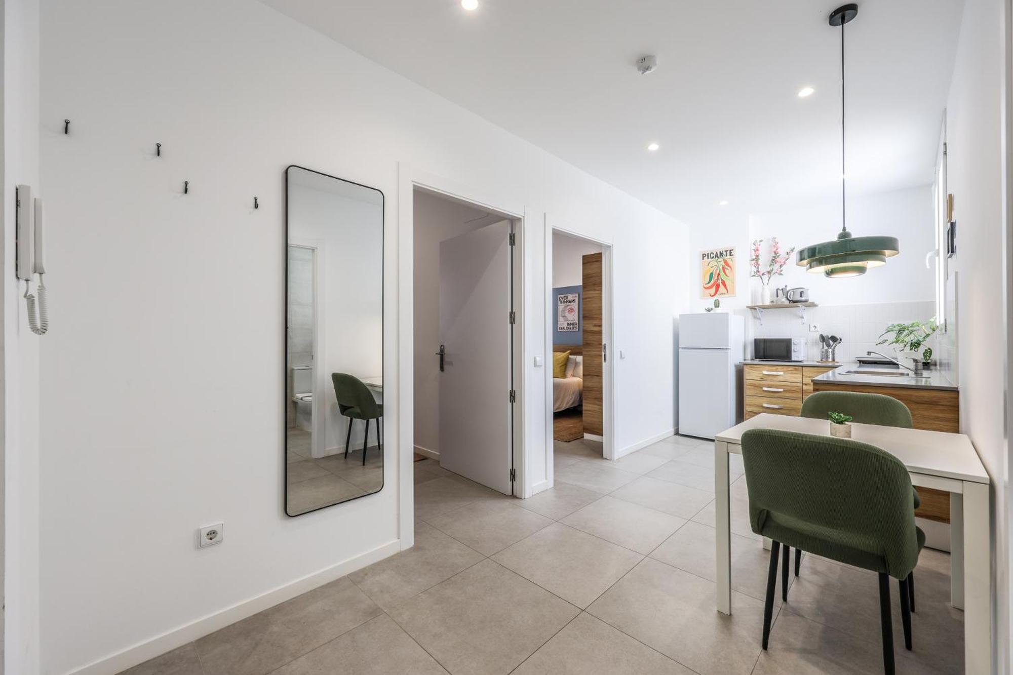 Apartment 2 Hab En Malvarrosa A Metros De La Playa, Con Terraza Y Zonas Comun 3d Valencia