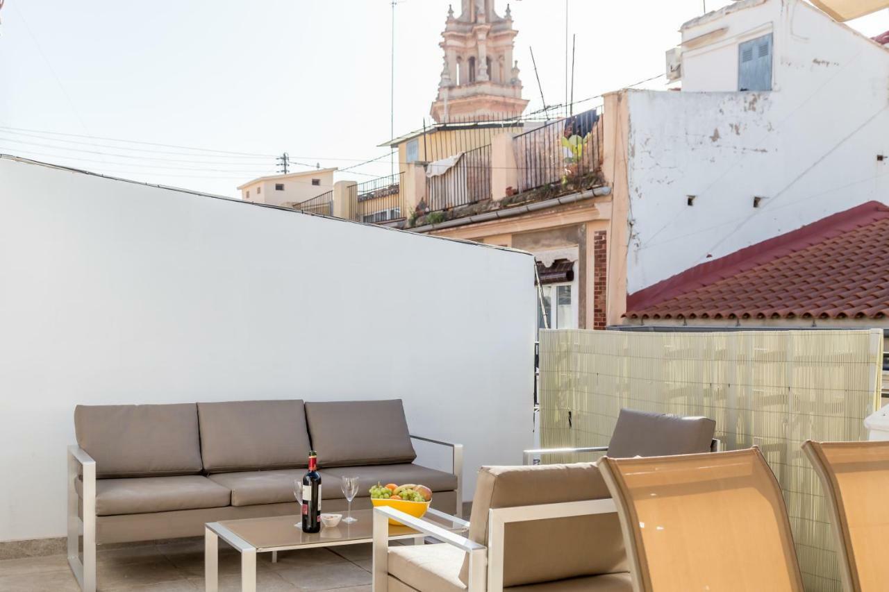 Florit Flats - Center 2br 2ba Attic Terrace View Wifi Ac Apartment Valencia