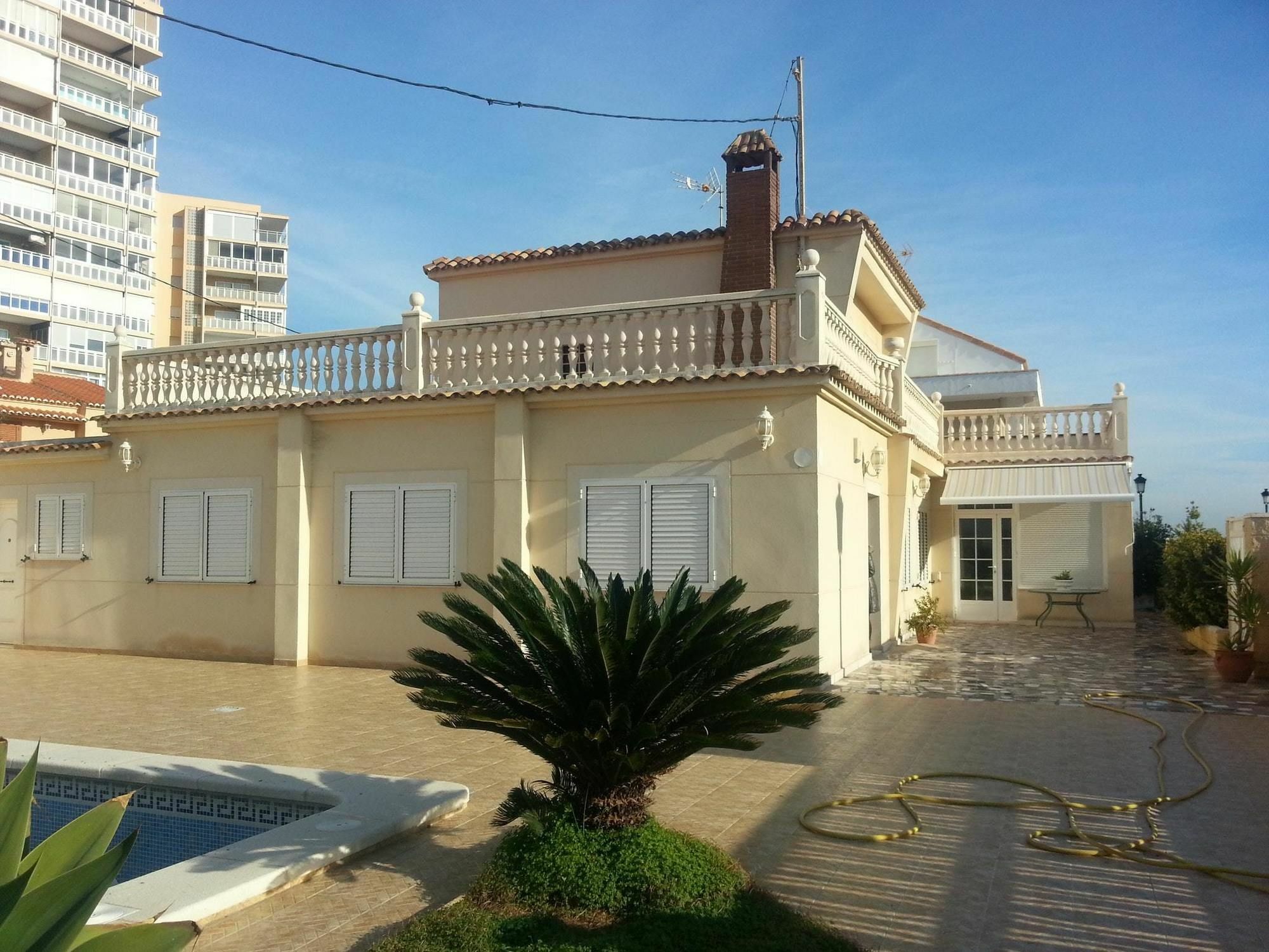 Villa With 4 Bedrooms In Valencia, With Wonderful Sea View, Private Po