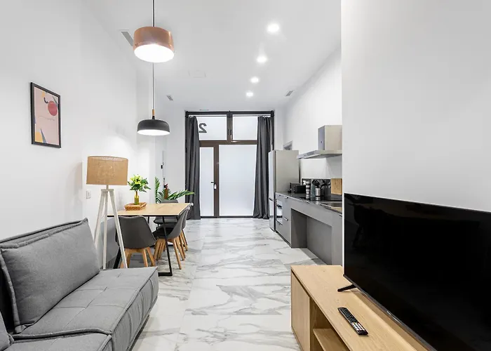 New Apartment 1 Room,4 Pax,Wifi, Acruzafa Market