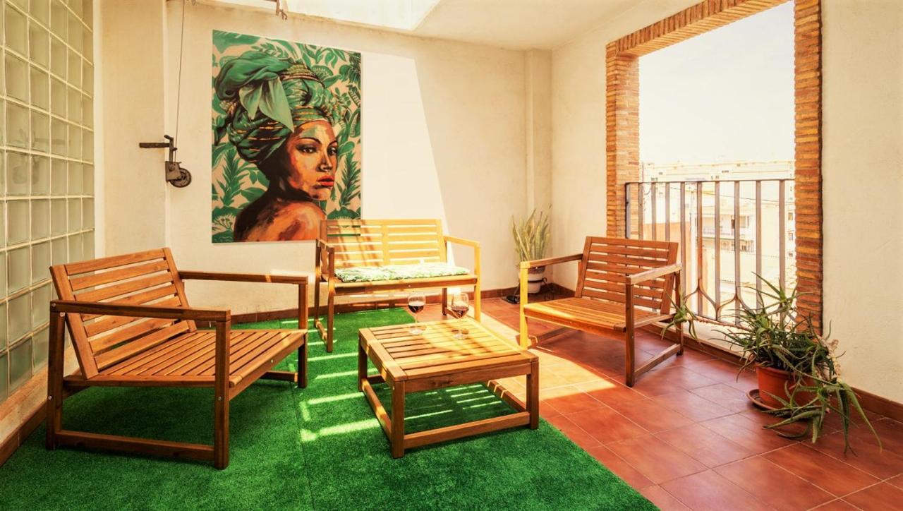 Appartement Penthouse Duplex In A 4 Floors Spanish House -8 Min To Center By Metro Valencia