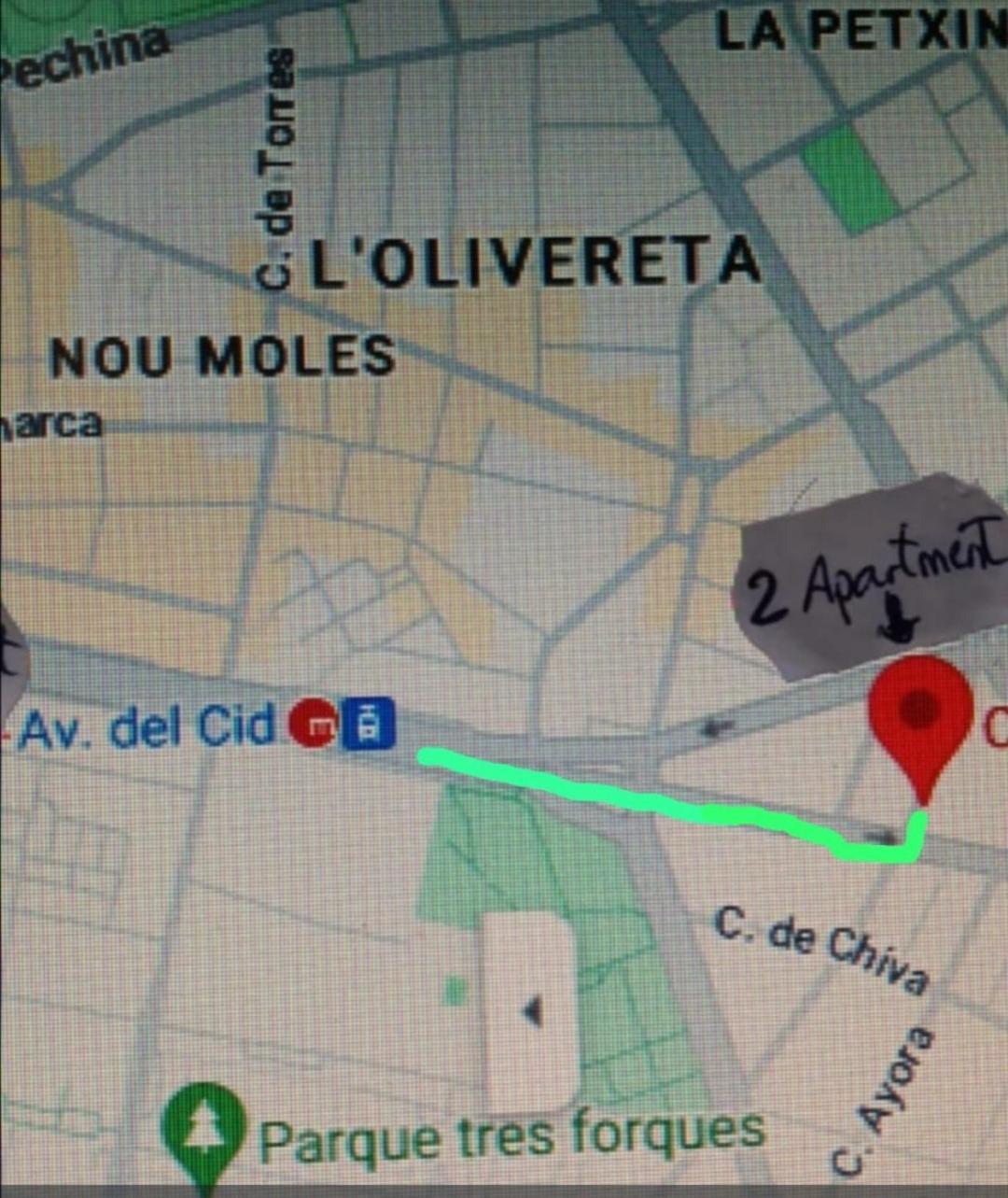 Centrico En Proximo Parada De Metro Angel Guimera * Valencia
