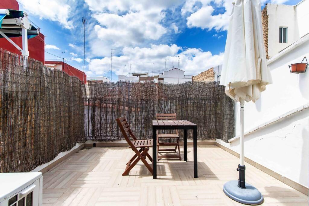 Estudio Parejas Con Terraza En La Playa Valencia