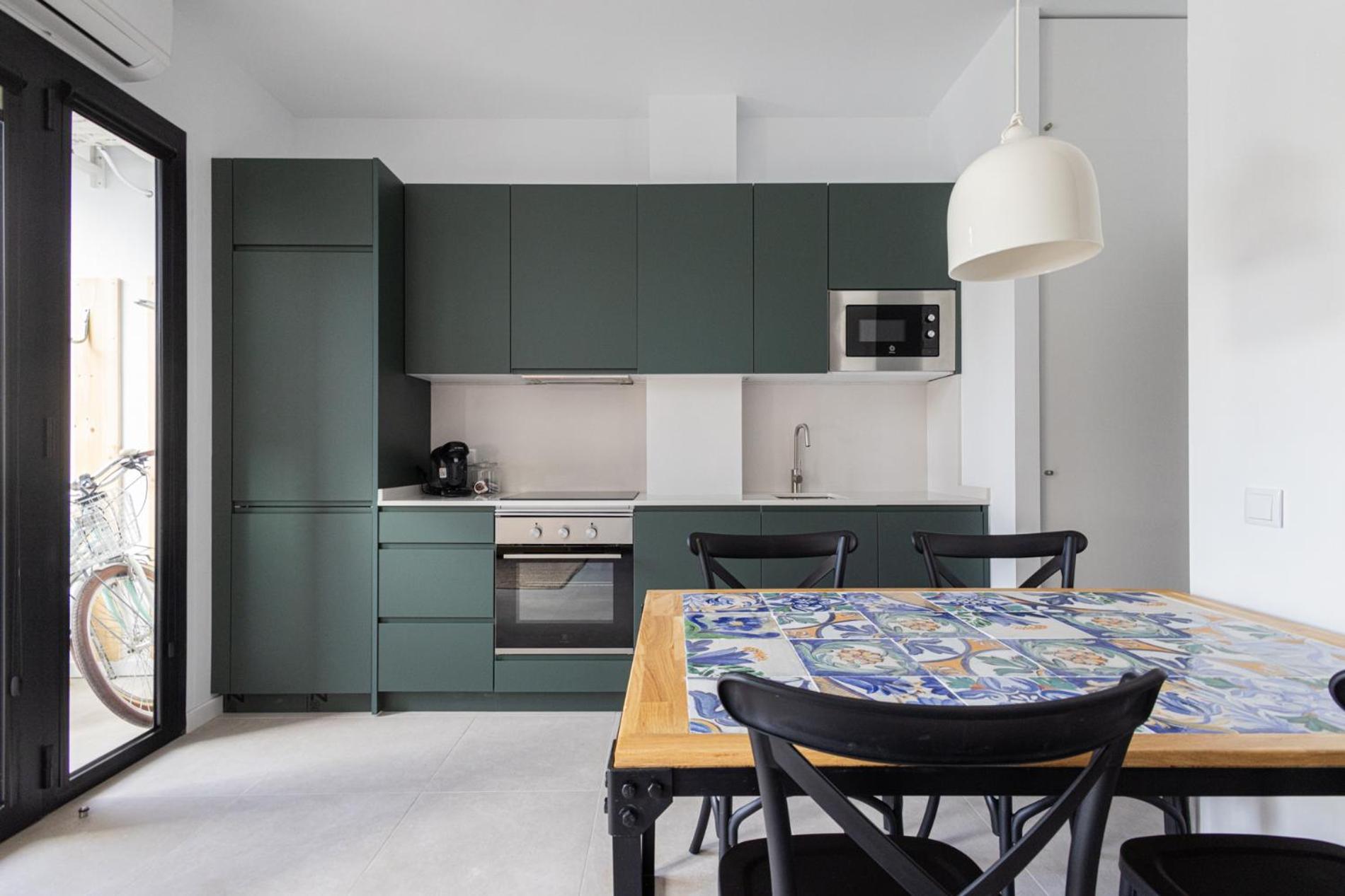 Apartment Florit Flats - Stylish Ceramic With Free Bicycles By The Joaquin Sorolla Station