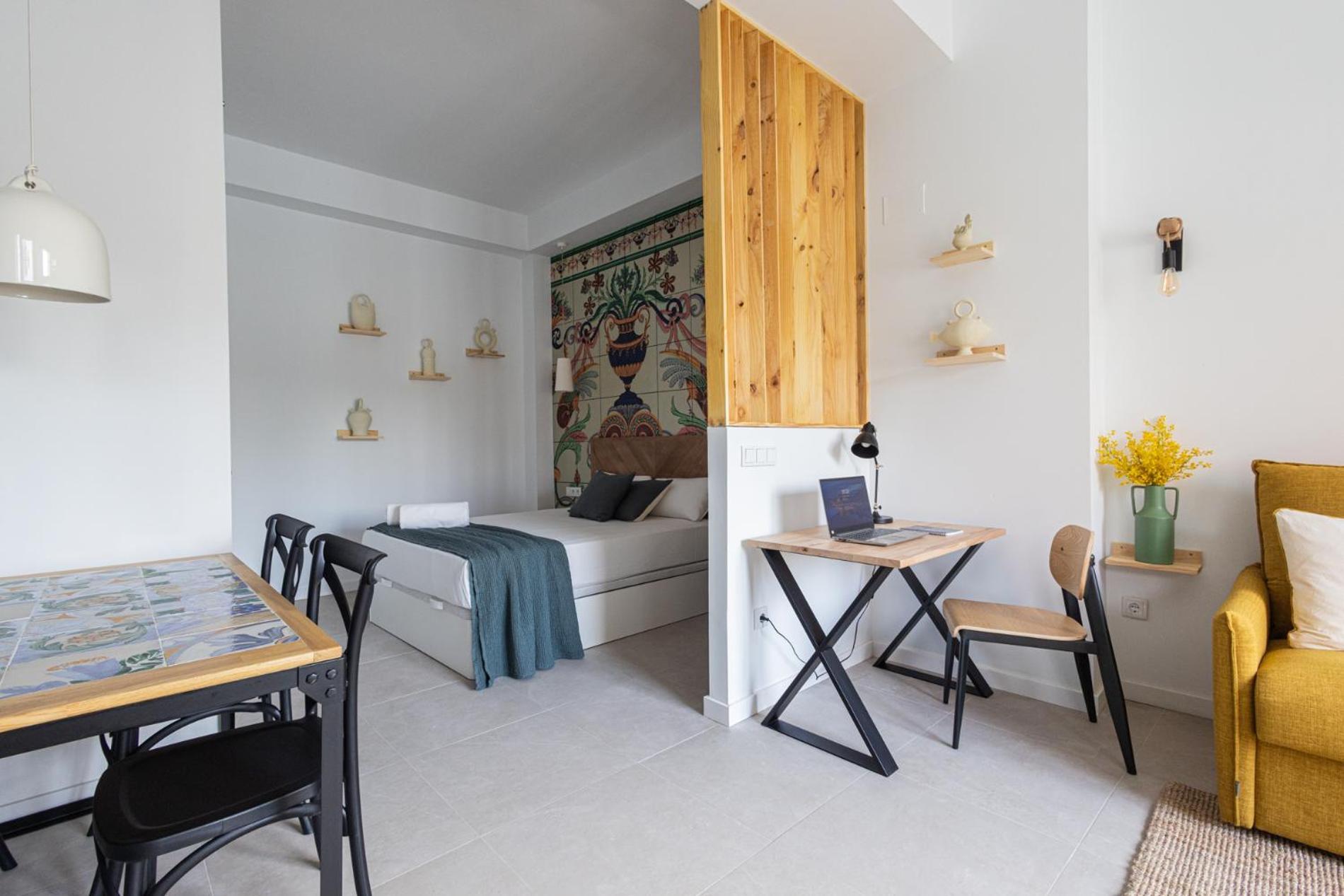 Apartment Florit Flats - Stylish Ceramic With Free Bicycles By The Joaquin Sorolla Station Valencia
