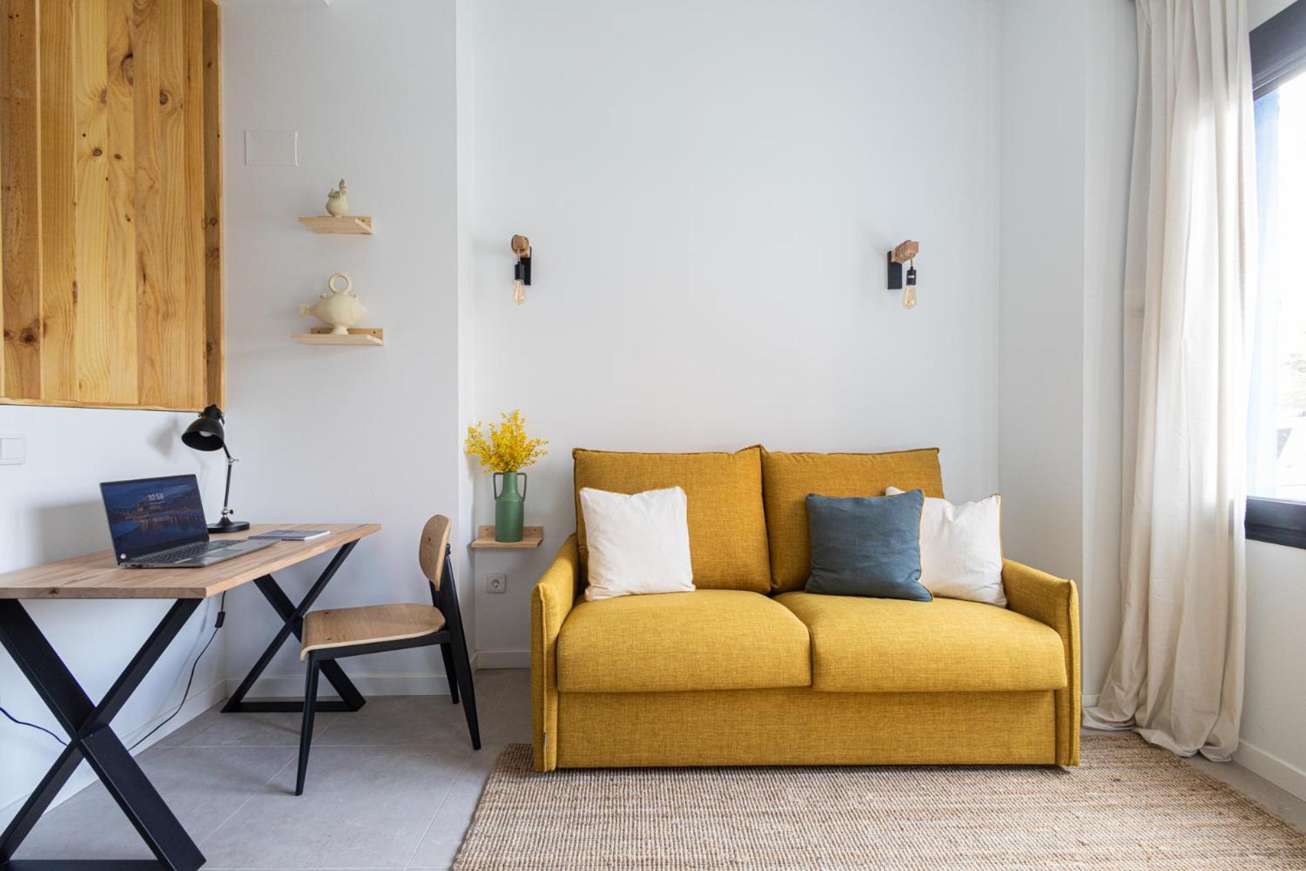 Florit Flats - Stylish Ceramic With Free Bicycles By The Joaquin Sorolla Station *