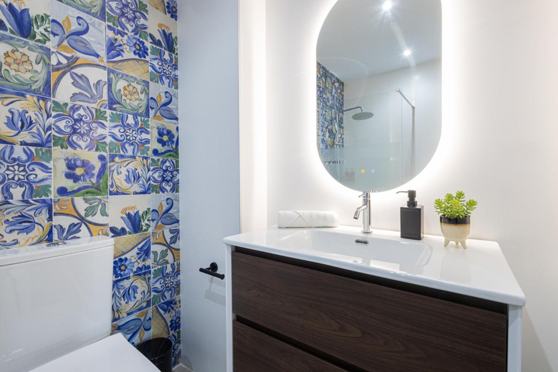 Apartment Florit Flats - Stylish Ceramic With Free Bicycles By The Joaquin Sorolla Station