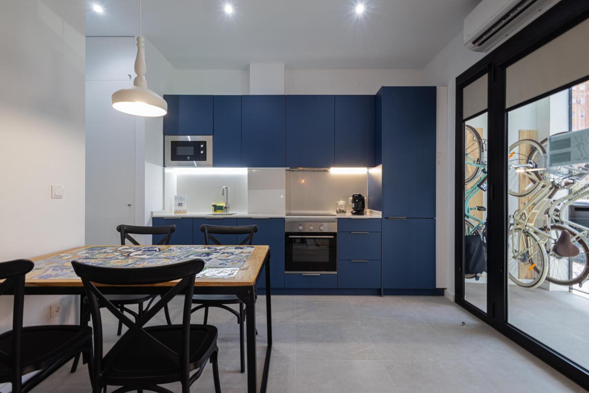 Florit Flats - Stylish Ceramic With Free Bicycles By The Joaquin Sorolla Station * Valencia