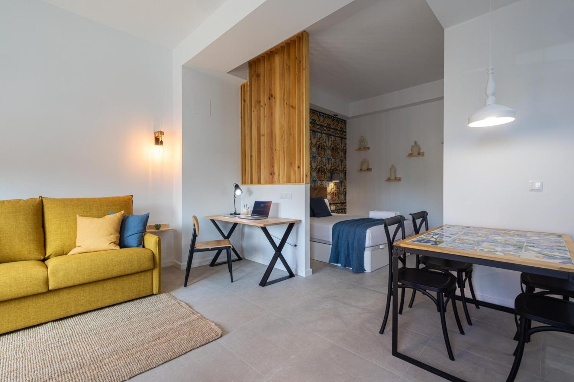 Apartment Florit Flats - Stylish Ceramic With Free Bicycles By The Joaquin Sorolla Station *