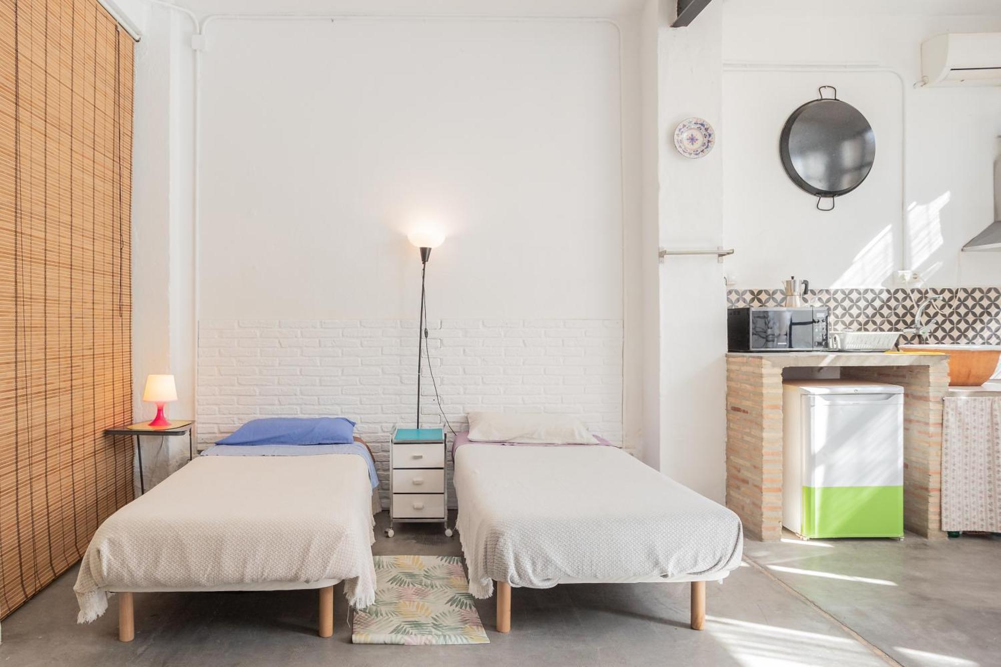 Vintage Con Wifi Y Terraza Privada Apartamento Valência