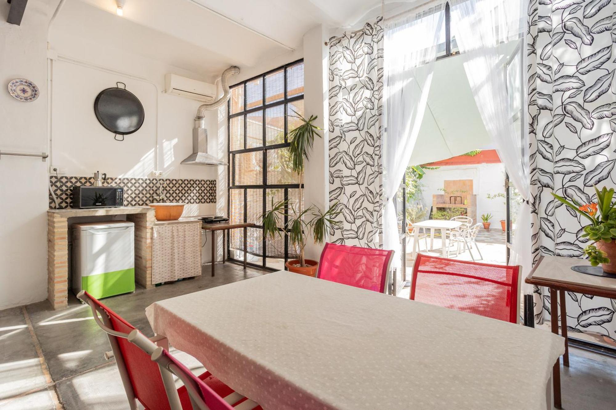 Vintage Con Wifi Y Terraza Privada Valência