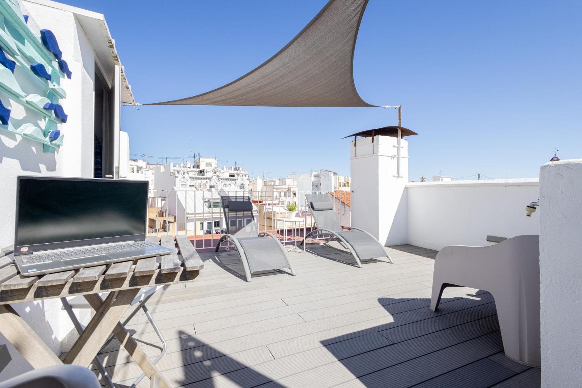 Apartamento Ático Oasis de Ruzafa Valência